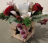 Kerst/Nieuwjaar Bloemstuk